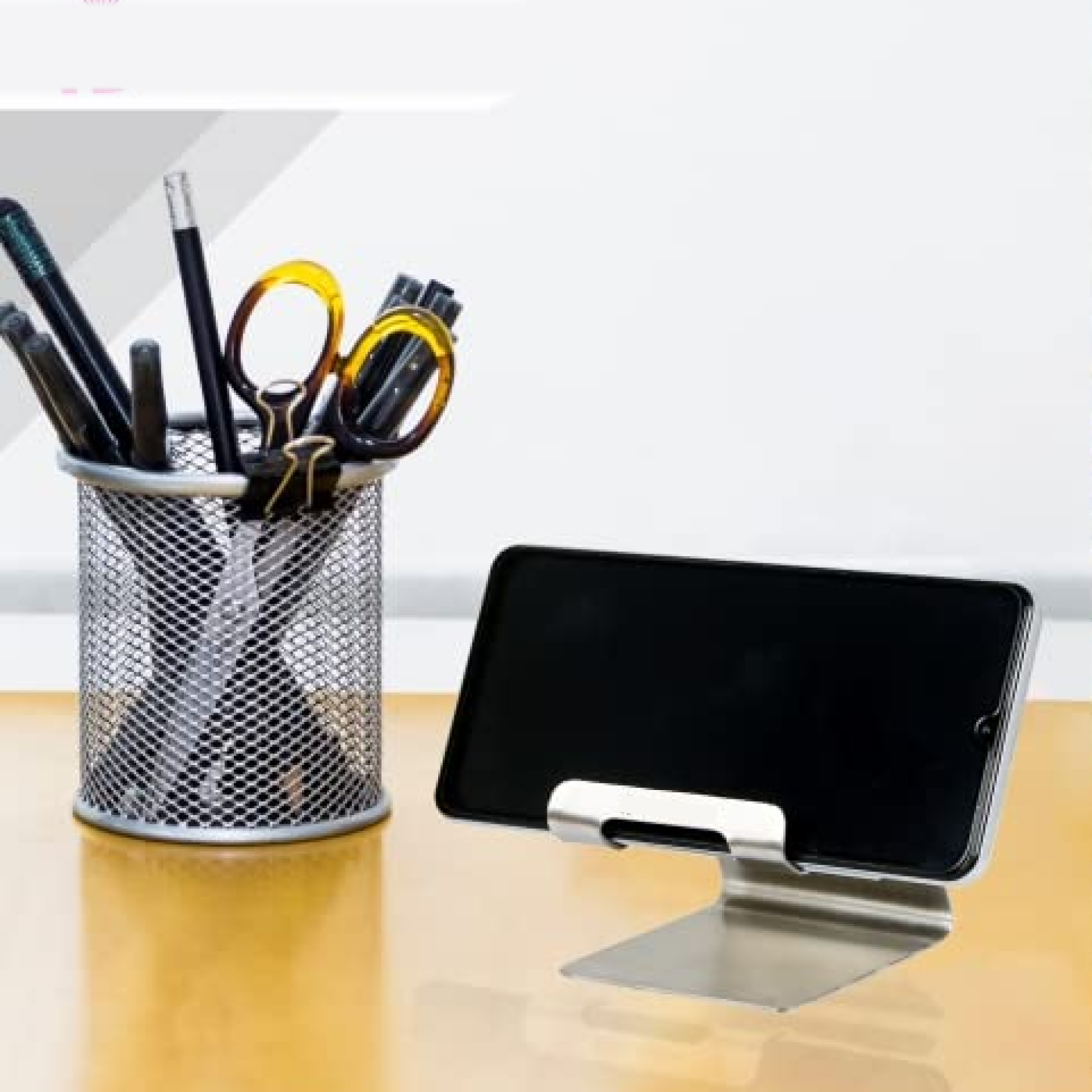 ALVENZA Mobile & Tablet Stand Holder – Universal Stainless Steel | DeoDap