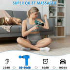 Deep Tissue Massager – Cordless for Muscle Pain Relief | VelvaBloom