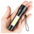 ALVENZA Rechargeable LED Flashlight – Mini, Long Range Torch | Indo Glow