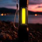 ALVENZA Rechargeable LED Flashlight – Mini, Long Range Torch | Indo Glow