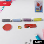 Multipurpose Tailoring Sewing Kit Complete Set for Repairs - Side View
