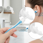 Silicone Earwax Remover – 16 Soft Tips for Safe Cleaning | XcelSafe