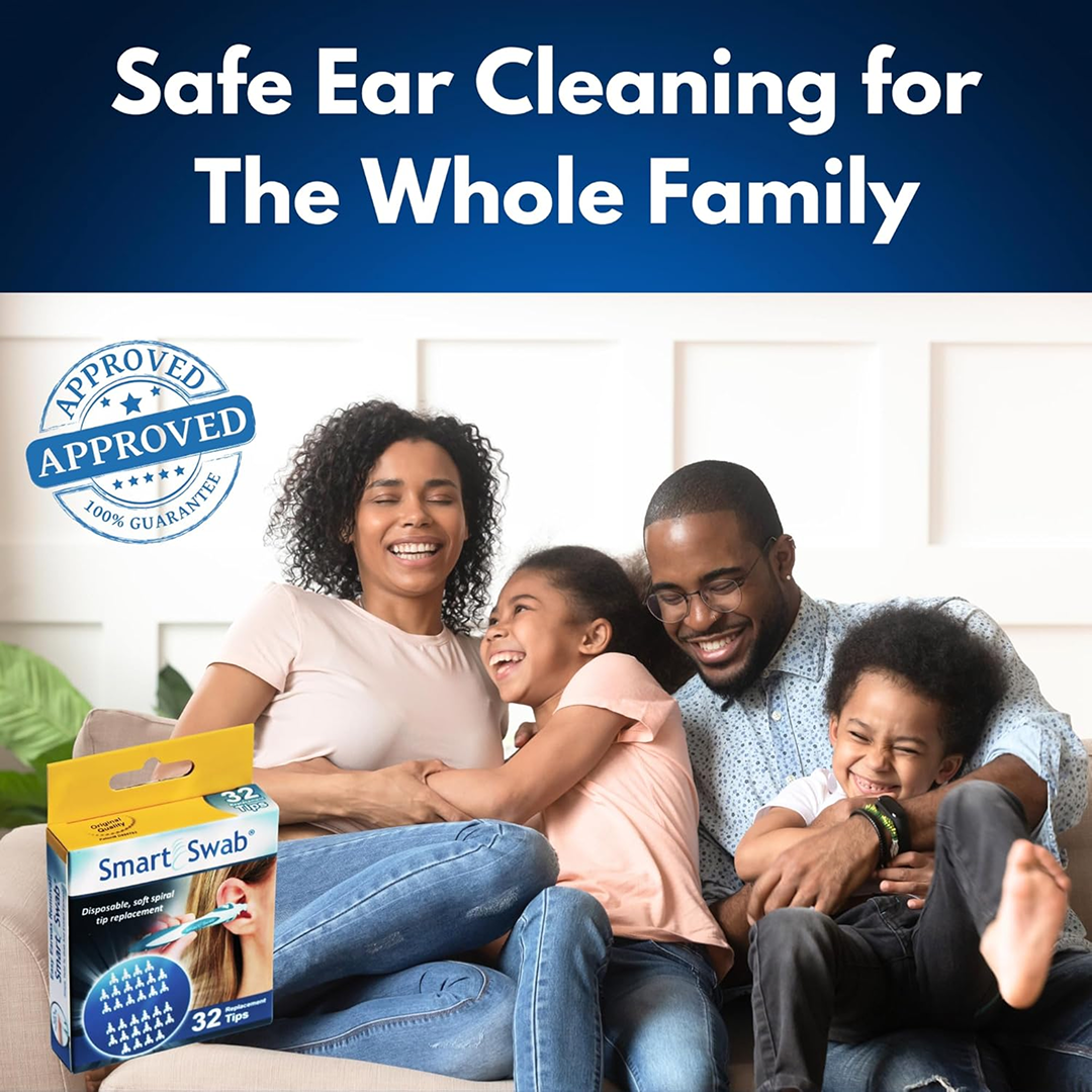 Silicone Earwax Remover – 16 Soft Tips for Safe Cleaning | XcelSafe