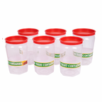 ALVENZA Air Tight Kitchen Storage Container – 1100ml Set of 6 | Velvet Wheels