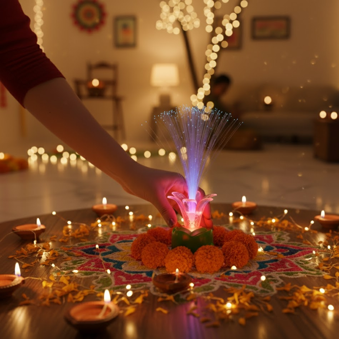 LED Candlelight Vibrant Multicolor Decorative Light - Detail View 6