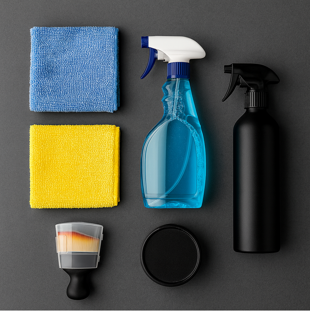 ALVENZA Mini Soft Car Interior Cleaning Brush – Gentle & Effective Dust Removal