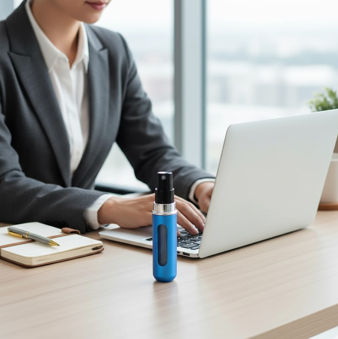Refillable Perfume Bottle 5ml Travel Spray - Detail View 6