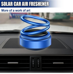 ALVENZA Solar Car Aroma Diffuser – 360° Rotating Fragrance | Velvet Wheels