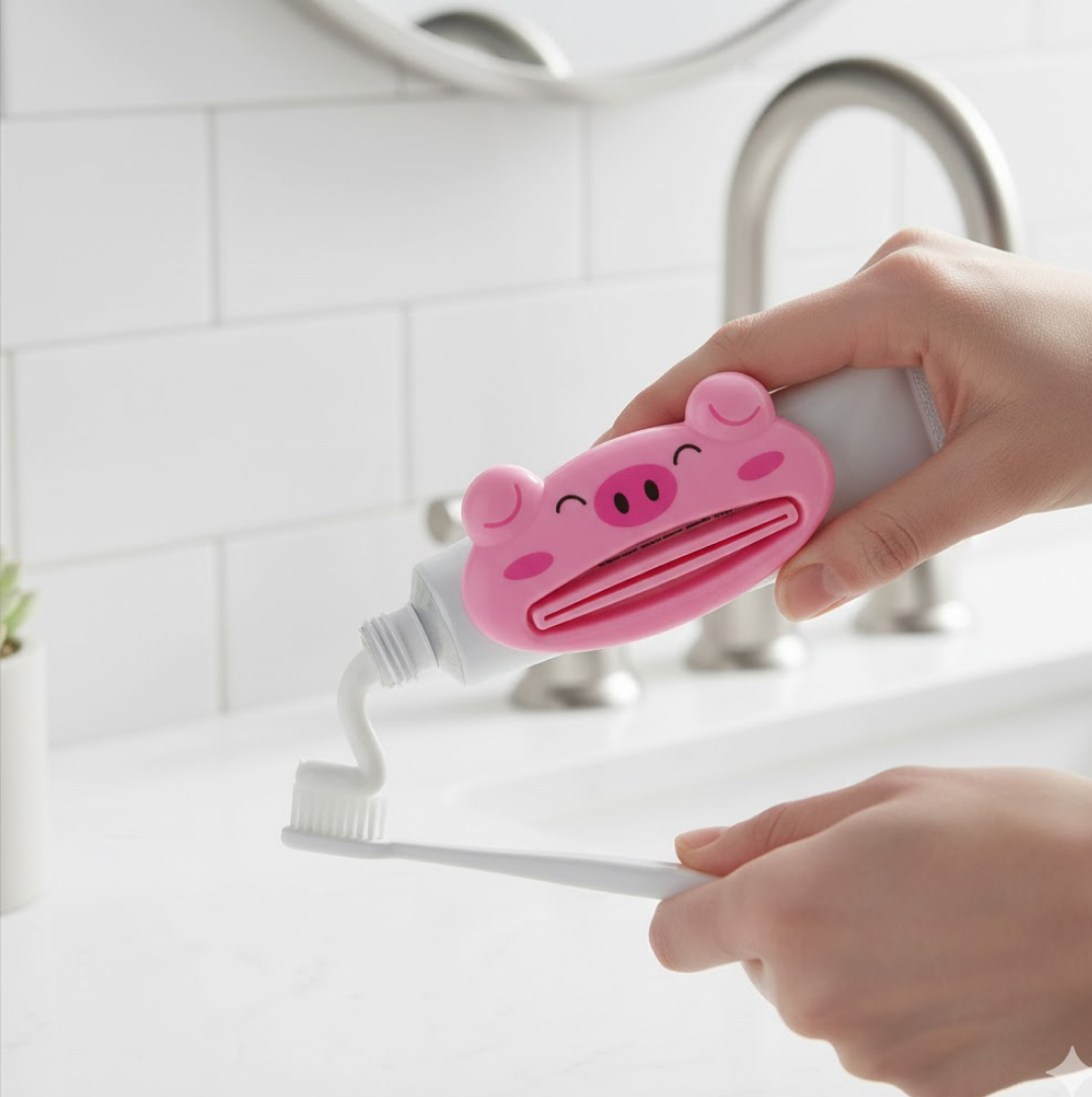 Animal Toothpaste Tube Squeezer Easy and Eco-Friendly Dispensing - Detail View 7