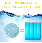 ALVENZA Car Wiper Detergent Tablets – Clear Windshield & Wiper Care