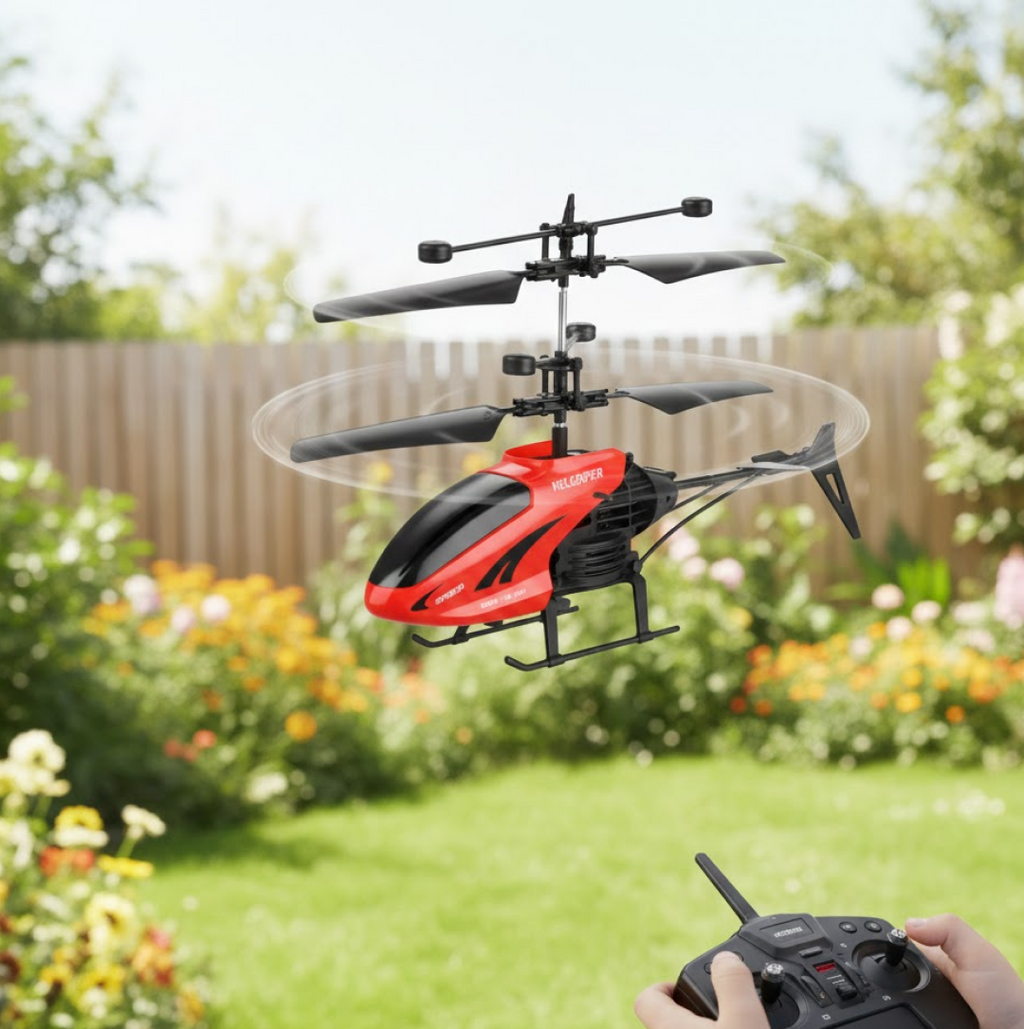 ALVENZA Remote Control Helicopter for Kids – USB Chargeable Toy | Spark Tots