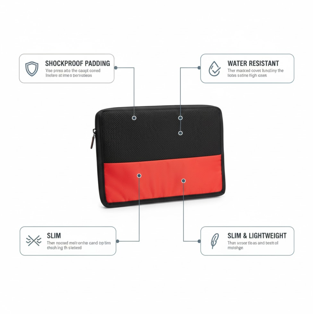 ALVENZA Laptop Sleeve – Durable & Portable Protection for Laptops | VaultPack