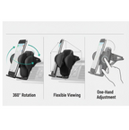 ALVENZA Car Vent Mobile Holder – Anti-Fall, 360° Rotation | PHOBIA