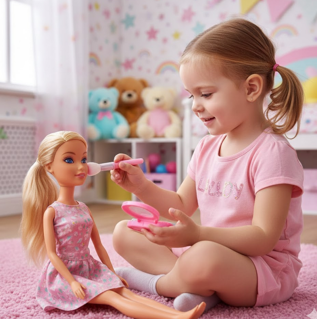 ALVENZA Kids Makeup Set – Foldable Suitcase Pretend Play | Aditi Toys