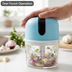 Mini Electric Garlic Chopper USB Rechargeable 300ml - Detail View 7