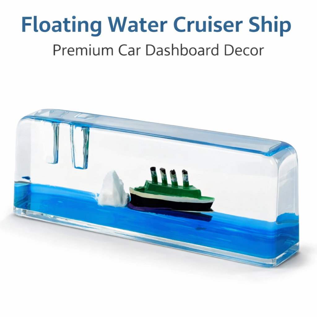 ALVENZA Floating Cruiser Ship Decor – Unsinkable Stress Relief Toy | Styleva