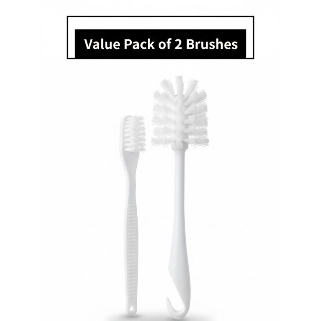 Multifunctional Cleaning Brush For Bottles & Jars, Durable & Ergonomic - Detail View 5