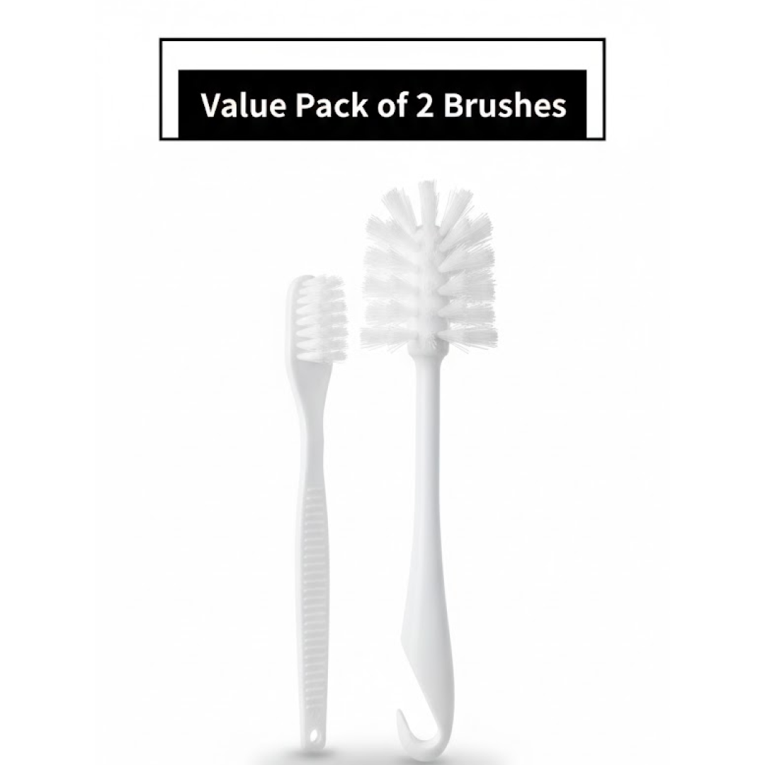 Multifunctional Cleaning Brush For Bottles & Jars, Durable & Ergonomic - Detail View 5