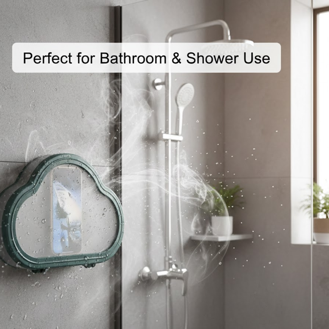 ALVENZA Waterproof Phone Holder – Wall Mount for Shower & Kitchen | Phonixio