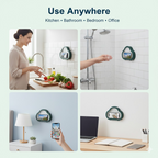 ALVENZA Waterproof Phone Holder – Wall Mount for Shower & Kitchen | Phonixio