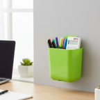 ALVENZA Wall Holder – 2-Section Mobile, Remote & Brush Organizer | GlimmerHome
