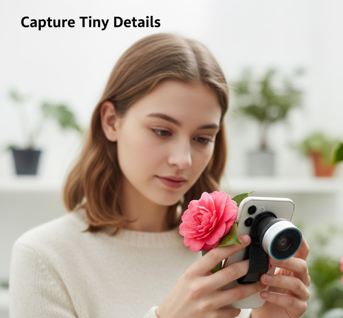 ALVENZA Wide-Angle Selfie Lens – Universal Clip for Stunning Mobile Photos