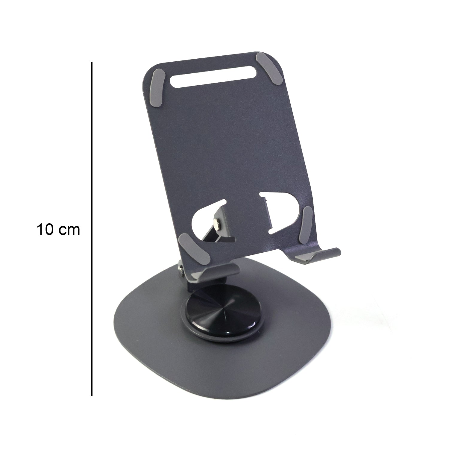 ALVENZA Foldable Mobile Stand – 360° Rotatable & Portable Metal Holder