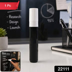 Black Chalk Marker Pen Liquid Erasable for Chalkboard & Glass - Side View