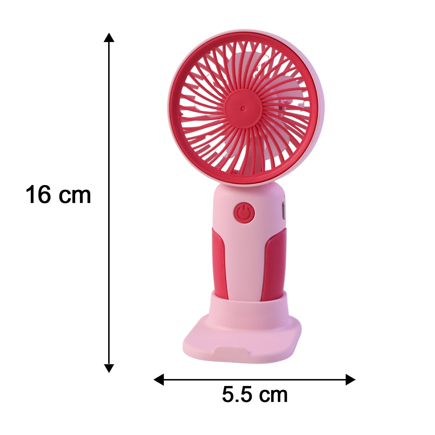 Mini Handheld Rechargeable USB Fan Portable & Detachable Stand - Detail View 6
