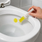 Flower-Shaped Toilet Gel Cleaner with Box Effective stain removal - Front View