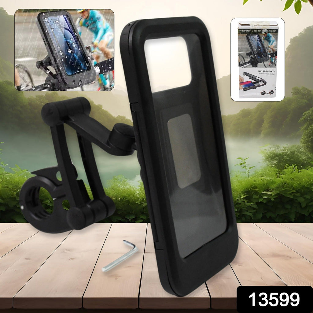 ALVENZA Waterproof Bike Phone Mount – 360° Rotation & Universal | Indo Glow