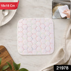 Dish Washing Scrub Pad Tough, Durable & Multipurpose Kitchen Cleaning - Side View