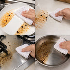 Dish Washing Scrub Pad Tough, Durable & Multipurpose Kitchen Cleaning - Back View