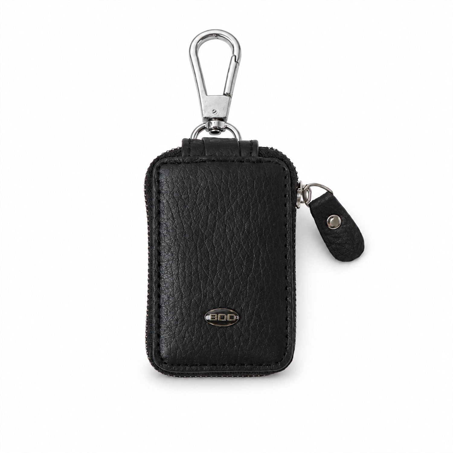 ALVENZA Car Key Case – Durable PU Leather with Zipper & Clip