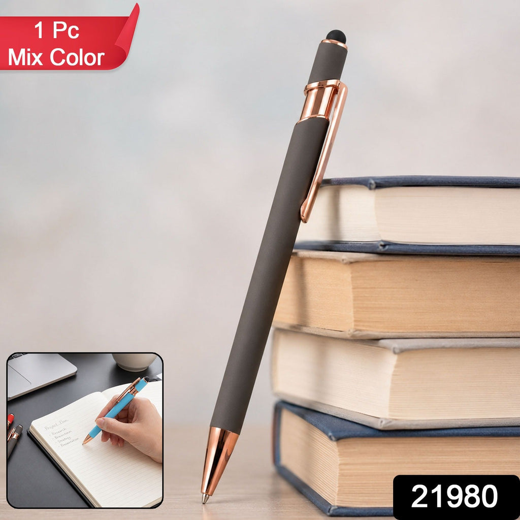 Mix Color Ballpoint Pen Smooth Ink Flow & Vibrant Colors for Daily Writing - Side View