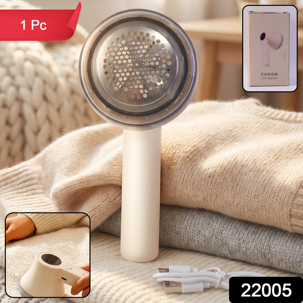 Fabric Shaver Effortless lint removal for clothes & upholstery - Side View