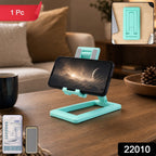 ALVENZA Foldable Mobile Phone Stand – Adjustable & Portable Desk Accessory