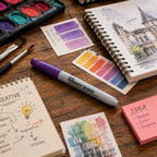 Permanent Marker Waterproof, Quick-Dry Multicolor Writing Pen