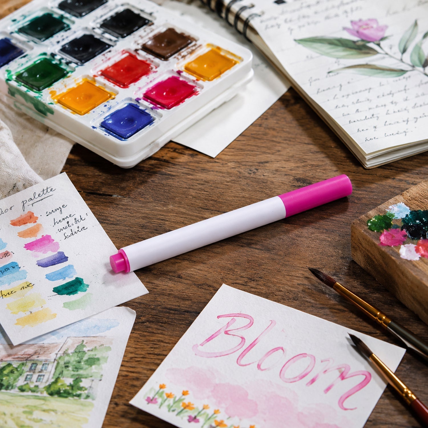 Fine Tip Marker Pen Precise, Vibrant & Quick-Drying Ink - Detail View 5