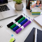 Dry Erase Marker Vibrant Colors for Whiteboards & Glass Surfaces - Front View