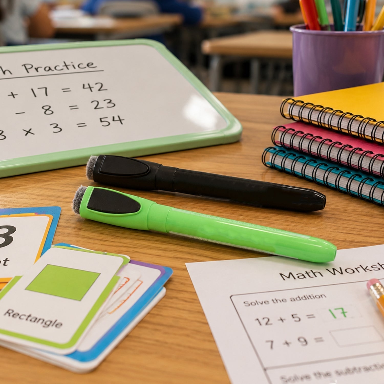Dry Erase Marker Smooth, Low-Odour Writing for Office & School - Detail View 5