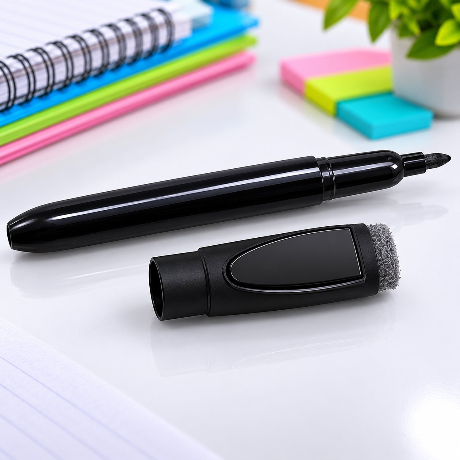 Dry Erase Marker Smooth, Low-Odour Writing for Office & School - Detail View 6