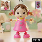 ALVENZA Dancing Girl Musical Light Toy – Kids' Entertaining Rotation and Music