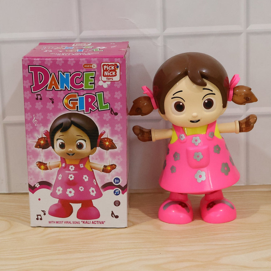 ALVENZA Dancing Girl Musical Light Toy – Kids' Entertaining Rotation and Music