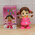 ALVENZA Dancing Girl Musical Light Toy – Kids' Entertaining Rotation and Music