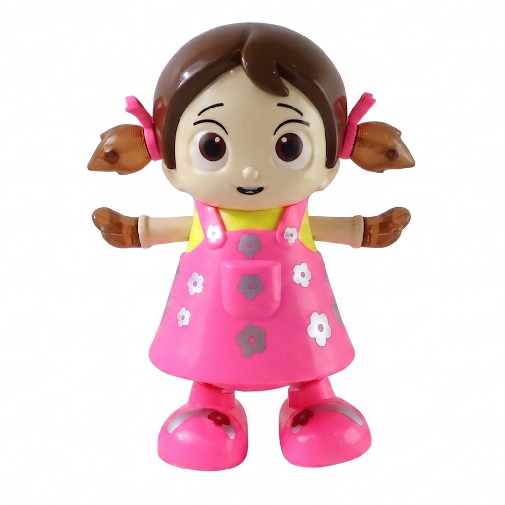 ALVENZA Dancing Girl Musical Light Toy – Kids' Entertaining Rotation and Music