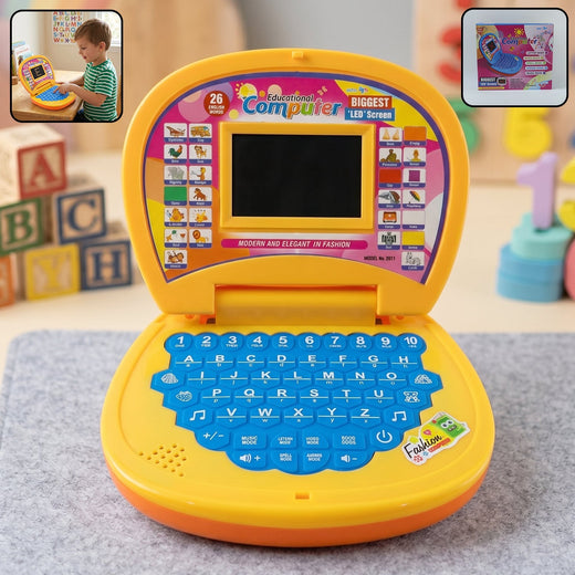ALVENZA Kids Educational Laptop / Computer – Learning Alphabets, Numbers & Music
