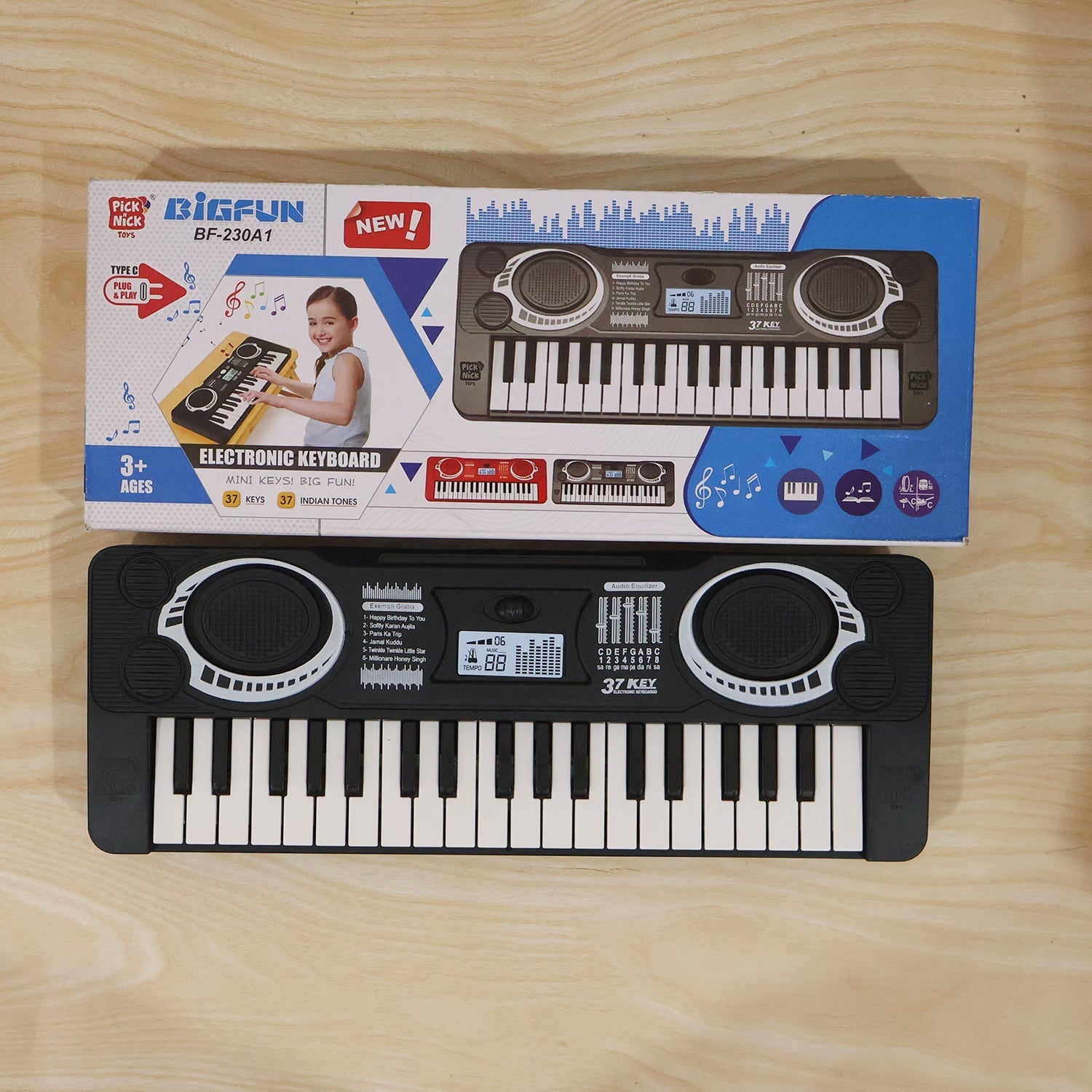 ALVENZA Electronic Musical Keyboard Toy – Multiple Sounds & Rhythms for Kids