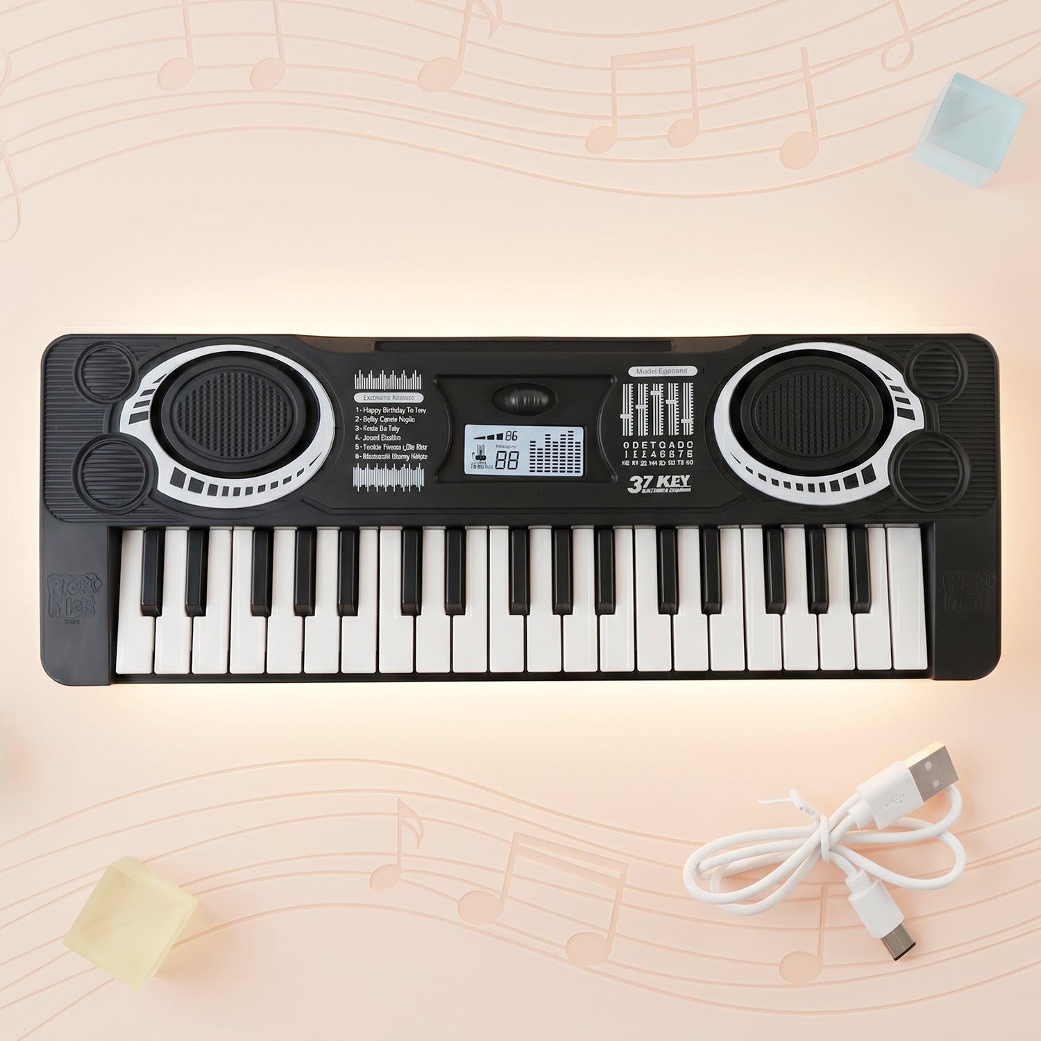 ALVENZA Electronic Musical Keyboard Toy – Multiple Sounds & Rhythms for Kids