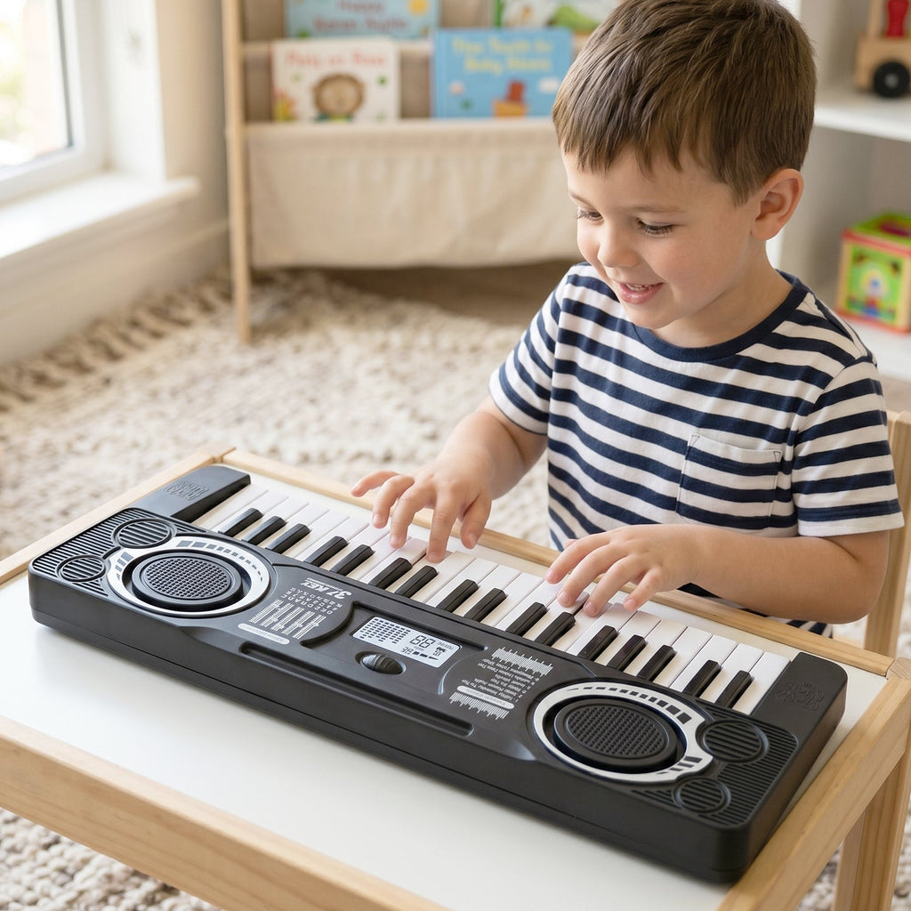 ALVENZA Electronic Musical Keyboard Toy – Multiple Sounds & Rhythms for Kids